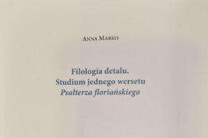 Ukazała się książka Anny Marko