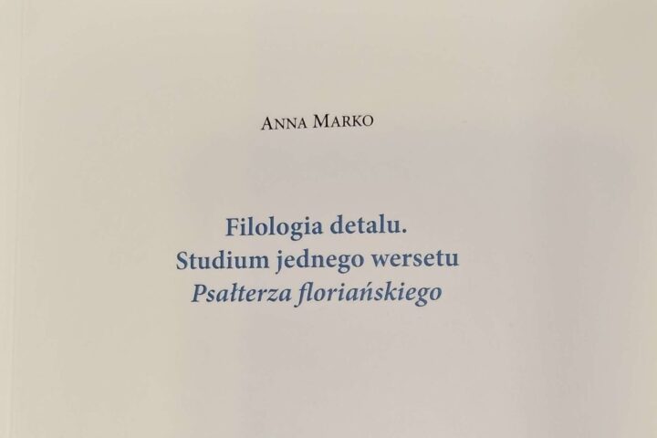 Ukazała się książka Anny Marko